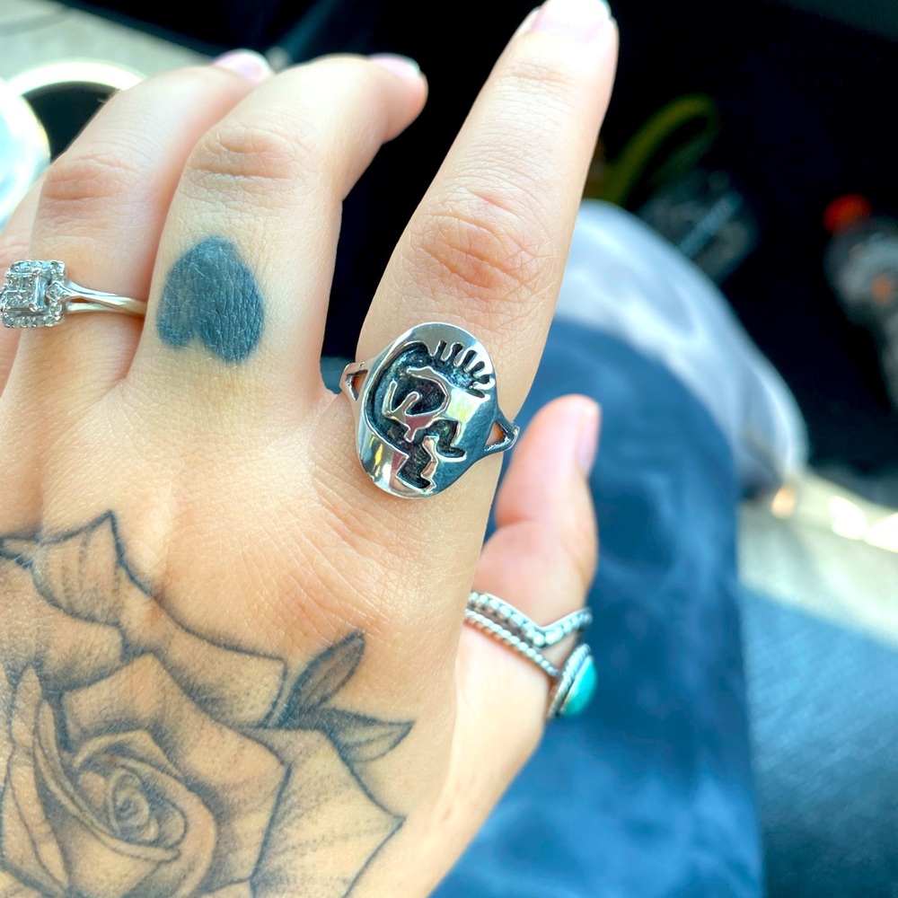 Sterling silver Native American ring